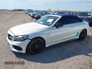 2018 Mercedes-Benz C 43 AMG with VIN WDDWK6EBXJF654008, listed as a IAAI auction lot 41403965 with 80,280 mi miles and . Bid and sale history available at DreamBid. Image 2.