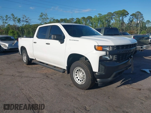 2021 Chevrolet Silverado 1500 Work Truck with VIN 1GCPYAEH5MZ142793, listed as a IAAI auction lot 41991799 with 102,246 mi miles and . Bid and sale history available at DreamBid. Image 1.