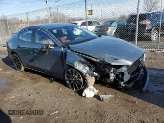 2023 Mazda 3 S Preferred with VIN 3MZBPACM9PM362230, listed as a Copart auction lot 43899615 with 19,826 mi miles and Salvage Title. Bid and sale history available at DreamBid. Image 4.