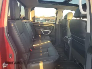 2020 Nissan Titan XD Platinum Reserve with VIN 1N6AA1FB9LN508763, listed as a Copart auction lot 46680825 with 560 mi miles and Salvage Title. Bid and sale history available at carsss.com. Image 10.