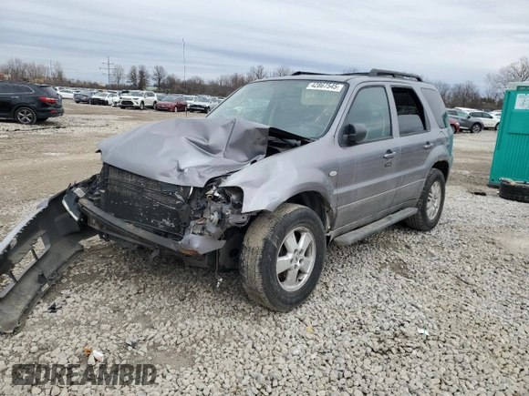 2007 Mercury Mariner Luxury with VIN 4M2YU91107KJ07772, listed as a Copart auction lot 42867545 with 128,235 mi miles and Salvage title. Bid and sale history available at DreamBid. Image 1.