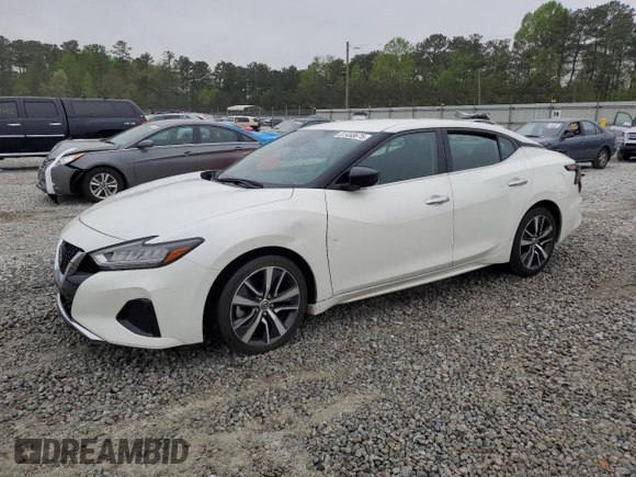 2020 Nissan Maxima S z VIN 1N4AA6BV5LC372472, wystawiony jako Copart lot #51453675 z przebiegiem 50 413 mil mil oraz Szkoda całkowita • Salvage title. Historia ofert i sprzedaży dostępna na DreamBid. Obrazek 1.