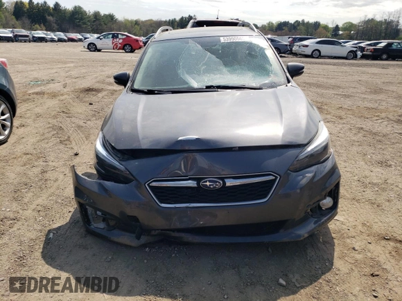2019 Subaru Impreza Limited with VIN 4S3GTAU69K3758561, listed as a Copart auction lot 53990565 with 76,588 mi miles and Salvage Title. Bid and sale history available at carsss.com. Image 5.