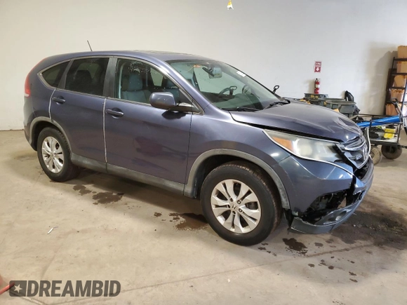 2013 Honda CR-V EX with VIN 2HKRM4H54DH604789, listed as a Copart auction lot 53092695 with 66,640 mi miles and Salvage Title. Bid and sale history available at carsss.com. Image 4.