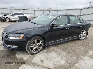 2015 Volkswagen Passat SEL Premium with VIN 1VWCT7A36FC047575, listed as a Copart auction lot 86824434 with 79,901 mi miles and Salvage title. Bid and sale history available at DreamBid. Image 1.