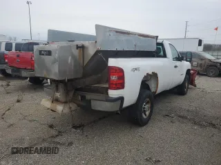 2010 Chevrolet Silverado 3500HD SRW Work Truck with VIN 1GC3KZBG3AF135364, listed as a Copart auction lot 81916204 with 8,252 mi miles and Clean Title. Bid and sale history available at DreamBid. Image 3.
