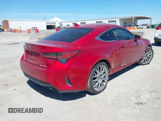 2019 Lexus RC 350 with VIN JTHHZ5BC8K5021583, listed as a IAAI auction lot 41867225 with 6,571 mi miles and . Bid and sale history available at DreamBid. Image 4.