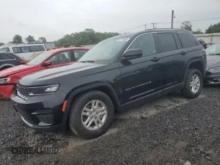 2024 Jeep Grand Cherokee Laredo X with VIN 1C4RJGAG2RC707928, listed as a Copart auction lot 56718855 with 34,126 mi miles and Salvage title. Bid and sale history available at DreamBid. Image 1.