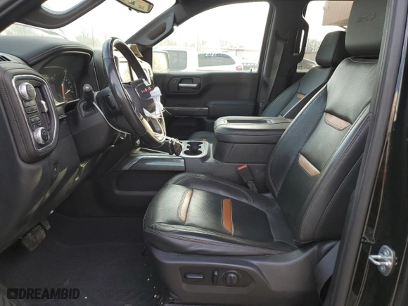 2020 GMC Sierra 1500 AT4 with VIN 1GTP9EEL7LZ270850, listed as a Copart auction lot 44613205 with 57,245 mi miles and Salvage Title. Bid and sale history available at carsss.com. Image 7.