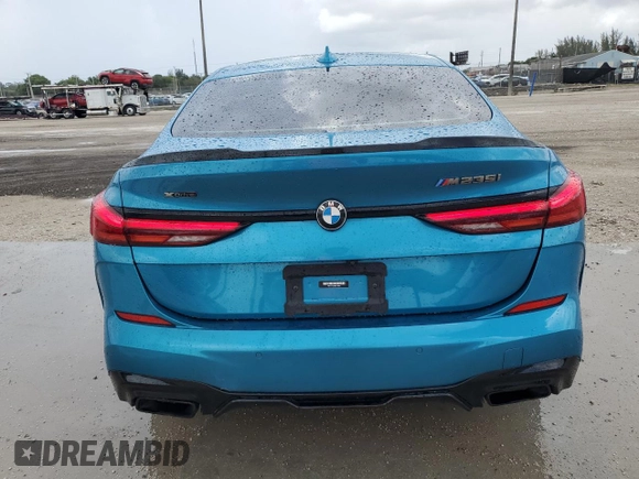 2021 BMW 2 Series M235i xDrive с VIN WBA13AL03M7H40085, выставлен на аукционе Copart как лот 66207935 с пробегом 35 025 миль миль и Списание • Salvage title. История ставок и продаж доступна на DreamBid. Изображение 6.