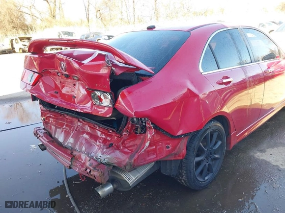 2008 Acura TSX with VIN JH4CL96858C001904, listed as a IAAI auction lot 41857962 with 150,240 mi miles. Bid and sale history available at carsss.com. Image 6.