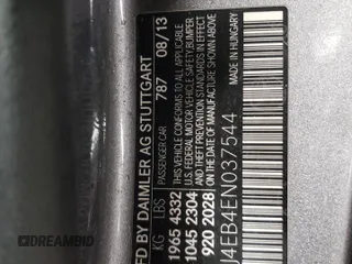 2014 Mercedes-Benz CLA 250 с VIN WDDSJ4EB4EN037544, выставлен на аукционе Copart как лот 51330525 с пробегом 119 946 миль миль и Списание • Salvage title. История ставок и продаж доступна на DreamBid. Изображение 12.