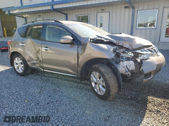 2014 Nissan Murano SV with VIN JN8AZ1MU3EW410152, listed as a Copart auction lot 52364445 with 138,198 mi miles and Salvage Title. Bid and sale history available at carsss.com. Image 4.