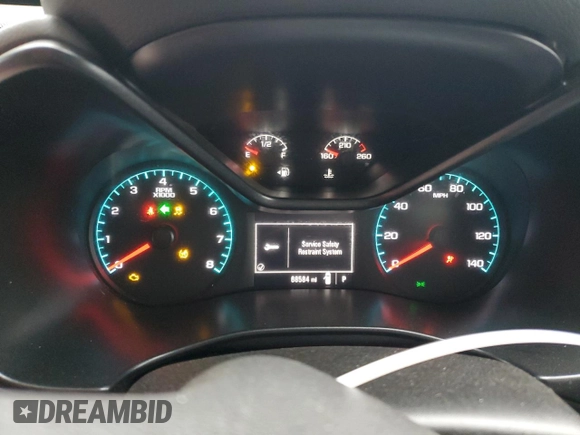 2019 GMC Canyon 2WD with VIN 1GTG5BEA1K1108282, listed as a Copart auction lot 44886435 with 68,584 mi miles and Salvage Title. Bid and sale history available at carsss.com. Image 9.
