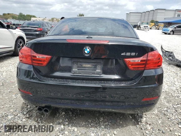 2016 BMW 4 Series 428i with VIN WBA3V7C52G5A25350, listed as a Copart auction lot 50637505 with 122,105 mi miles and Salvage Title. Bid and sale history available at carsss.com. Image 6.
