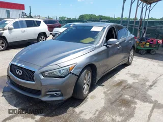 2014 Infiniti Q50 Sport with VIN JN1BV7AR4EM683887, listed as a IAAI auction lot 42550717 with 199,473 mi miles and . Bid and sale history available at DreamBid. Image 2.
