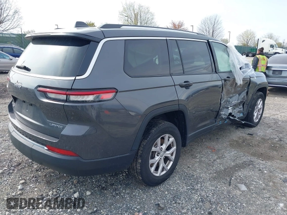 2021 Jeep Grand Cherokee Limited with VIN 1C4RJKBG2M8213100, listed as a IAAI auction lot 41987619 with 80,613 mi miles and . Bid and sale history available at DreamBid. Image 4.