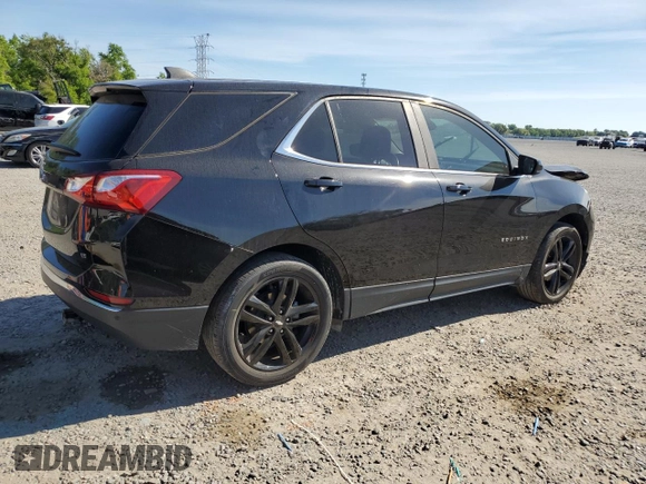 2021 Chevrolet Equinox LT with VIN 3GNAXKEV5ML307924, listed as a Copart auction lot 50700765 with 50,252 mi miles and Non Repairable. Bid and sale history available at DreamBid. Image 3.