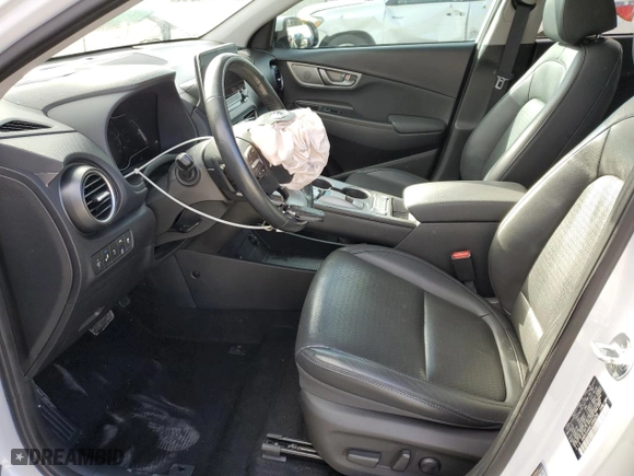 2020 Hyundai Kona Electric Ultimate with VIN KM8K53AG6LU064270, listed as a Copart auction lot 74318884 with 97,192 mi miles and Salvage Title. Bid and sale history available at carsss.com. Image 7.