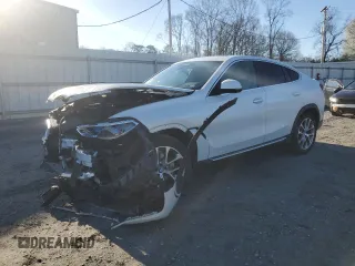 2021 BMW X6 xDrive40i with VIN 5UXCY6C08M9E54309, listed as a Copart auction lot 48545025 with 0 mi miles and Salvage Title. Bid and sale history available at carsss.com. Image 1.