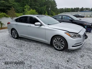 2016 Hyundai Genesis 3.8L with VIN KMHGN4JE4GU122313, listed as a Copart auction lot 57753754 with 68,048 mi miles and Salvage Title. Bid and sale history available at carsss.com. Image 4.