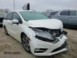 2019 Honda Odyssey Touring with VIN 5FNRL6H80KB062238, listed as a Copart auction lot 42934465 with 87,113 mi miles and Salvage Title. Bid and sale history available at carsss.com. Image 11.