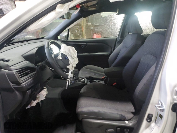 2025 Subaru Forester Premium with VIN JF2SLDDC3SH523661, listed as a Copart auction lot 57721475 with 1,075 mi miles and Salvage title. Bid and sale history available at DreamBid. Image 7.