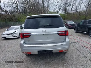 2021 Infiniti QX80 Sensory with VIN JN8AZ2BE9M9267352, listed as a IAAI auction lot 42016437 with 43,872 mi miles and . Bid and sale history available at DreamBid. Image 16.