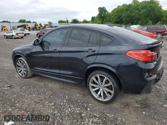 2017 BMW X4 M40i с VIN 5UXXW7C59H0U25188, выставлен на аукционе Copart как лот 55333595 с пробегом 110 747 миль миль и Списание • Salvage title. История ставок и продаж доступна на DreamBid. Изображение 2.
