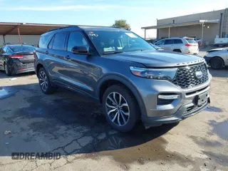 2021 Ford Explorer ST with VIN 1FM5K8GC5MGA31705, listed as a IAAI auction lot 41290916 with 56,185 mi miles. Bid and sale history available at carsss.com. Image 1.