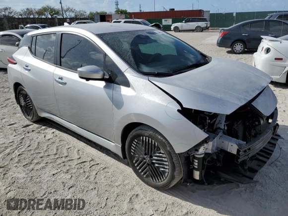 2023 Nissan LEAF SV Plus with VIN 1N4CZ1CV4PC559467, listed as a Copart auction lot 54335465 with 14,641 mi miles and Non Repairable. Bid and sale history available at DreamBid. Image 4.
