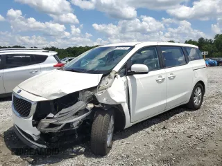 2015 Kia Sedona L with VIN KNDMA5C17F6022132, listed as a Copart auction lot 57431604 with 54,583 mi miles and Salvage Title. Bid and sale history available at carsss.com. Image 1.