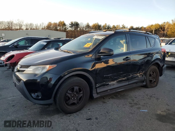 2015 Toyota RAV4 LE with VIN 2T3BFREV3FW361260, listed as a Copart auction lot 87902815 with 153,018 mi miles and Salvage Title. Bid and sale history available at carsss.com. Image 1.