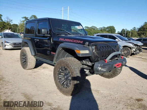 2020 Jeep Wrangler Rubicon z VIN 1C4HJXCGXLW239607, wystawiony jako Copart lot #81959434 z przebiegiem Nie podano mil oraz Szkoda całkowita • Salvage title. Historia ofert i sprzedaży dostępna na DreamBid. Obrazek 4.