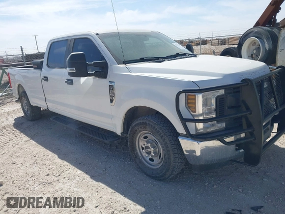 2019 Ford Super Duty F-250 SRW XL with VIN 1FT7W2A66KEC68830, listed as a IAAI auction lot 41676787 with 155,201 mi miles. Bid and sale history available at carsss.com. Image 1.