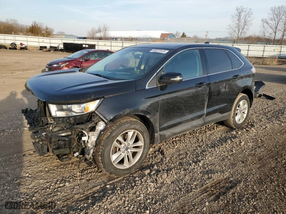 2017 Ford Edge SEL with VIN 2FMPK4J93HBB45648, listed as a Copart auction lot 49222535 with 123,270 mi miles and Salvage Title. Bid and sale history available at carsss.com. Image 1.