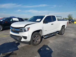 2019 Chevrolet Colorado 2WD Work Truck with VIN 1GCHSBEA4K1246024, listed as a IAAI auction lot 41201986 with 58,844 mi miles. Bid and sale history available at carsss.com. Image 18.
