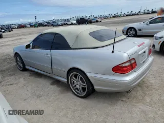 2003 Mercedes-Benz CLK 430 with VIN WDBLK70G33T137769, listed as a Copart auction lot 75193894 with Not Provided miles and Salvage Title. Bid and sale history available at DreamBid. Image 2.