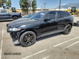 2017 Jaguar F-Pace 35t Premium z VIN SADCJ2BV4HA095347, wystawiony jako Copart lot #64413595 z przebiegiem 148 975 mil mil oraz Szkoda całkowita • Salvage title. Historia ofert i sprzedaży dostępna na DreamBid. Obrazek 1.