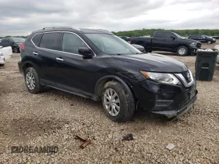 2017 Nissan Rogue S with VIN KNMAT2MV7HP559996, listed as a Copart auction lot 53954934 with 116,806 mi miles and Salvage Title. Bid and sale history available at carsss.com. Image 4.