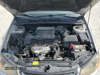 2009 Kia Spectra EX with VIN KNAFE221895621447, listed as a Copart auction lot 58084584 with 187,910 mi miles and Clean Title. Bid and sale history available at carsss.com. Image 11.