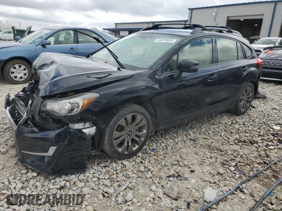 2016 Subaru Impreza Special Sports Limited with VIN JF1GPAU65G8251726, listed as a Copart auction lot 55079495 with 107,700 mi miles and Clean title. Bid and sale history available at DreamBid. Image 1.