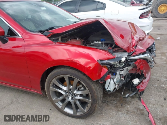 2016 Mazda 6 i Grand Touring with VIN JM1GJ1W57G1460281, listed as a IAAI auction lot 42016051 with 89,784 mi miles. Bid and sale history available at carsss.com. Image 18.