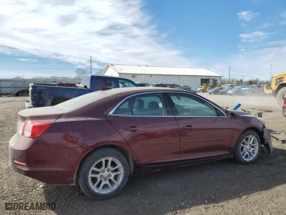 2015 Chevrolet Malibu LT with VIN 1G11C5SL1FF320040, listed as a Copart auction lot 47005095 with 126,543 mi miles and Salvage Title. Bid and sale history available at carsss.com. Image 3.