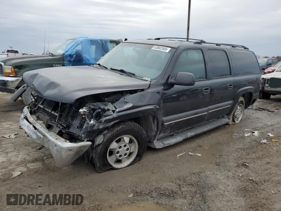 2001 Chevrolet Suburban LS with VIN 3GNFK16TX1G212288, listed as a Copart auction lot 43882585 with 312,730 mi miles and Salvage Title. Bid and sale history available at carsss.com. Image 1.