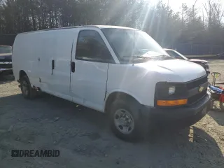 2013 Chevrolet Express Cargo с VIN 1GCWGGBA3D1109881, выставлен на аукционе Copart как лот 47881525 с пробегом Не указан миль и Чистый • Clean title. История ставок и продаж доступна на DreamBid. Изображение 4.