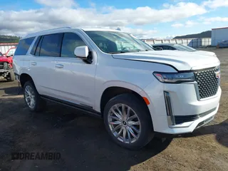 2023 Cadillac Escalade 4WD Premium Luxury z VIN 1GYS4CKL4PR406207, wystawiony jako IAAI lot #41765590 z przebiegiem 20 626 mil mil oraz . Historia ofert i sprzedaży dostępna na DreamBid. Obrazek 1.