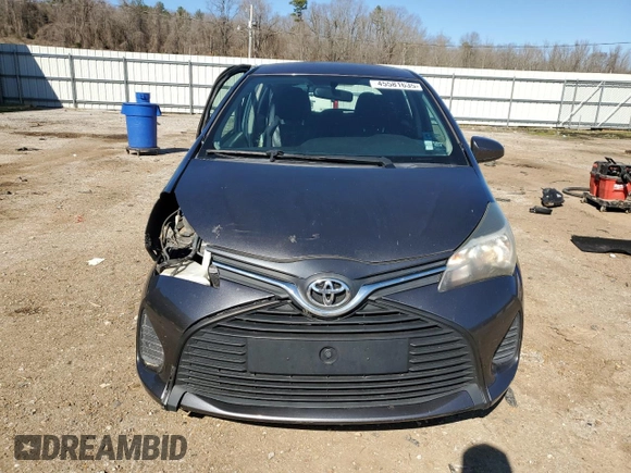 2015 Toyota Yaris L with VIN VNKKTUD36FA042758, listed as a Copart auction lot 45581635 with 112,941 mi miles and Salvage Title. Bid and sale history available at DreamBid. Image 5.