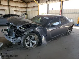 2015 Dodge Charger SE with VIN 2C3CDXBG5FH725994, listed as a Copart auction lot 52629115 with 161,265 mi miles and Salvage Title. Bid and sale history available at carsss.com. Image 1.