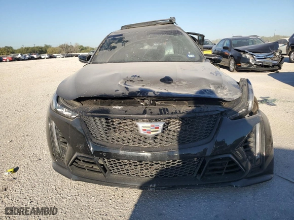 2023 Cadillac CT5-V Blackwing with VIN 1G6DY5R62P0810418, listed as a Copart auction lot 73559974 with NaN miles and Salvage Title. Bid and sale history available at carsss.com. Image 5.